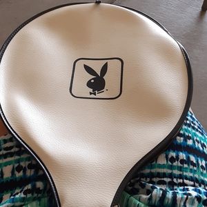 Euc! Antique Playboy tennis racket cover